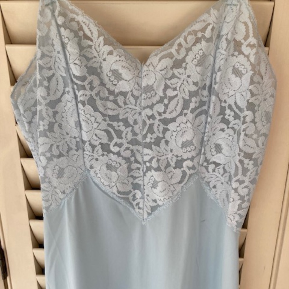 Vintage Aristocraft Powder Blue Full Slip